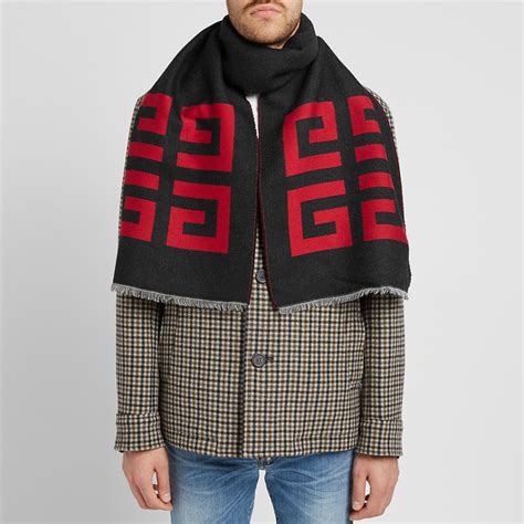 givenchy red wool blend scarf|Women's Designer Scarves .